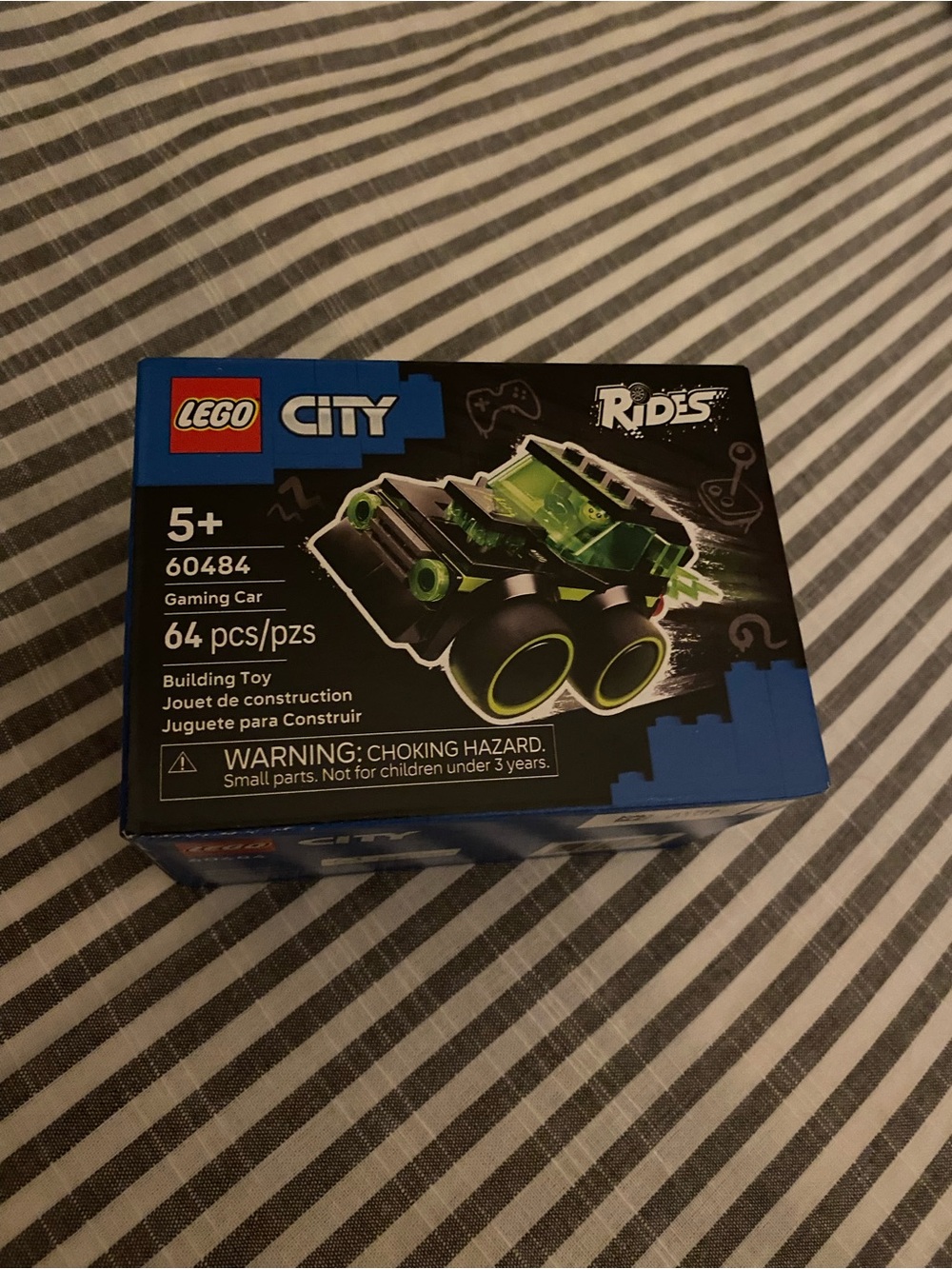 Lego City Rides Neon Green and Black Gaming Car Building Set